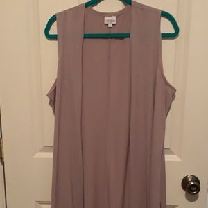 LuLaRoe Joy Vest Duster Large BRAND NEW